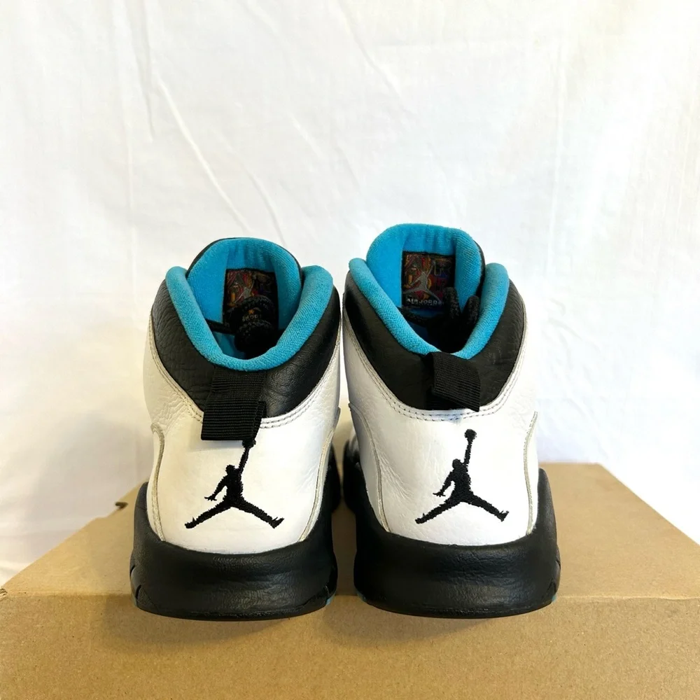 AUTHENTIC Jordan 10 Retro Powder Blue size 9 310805-106 2014 PRE-OWNED